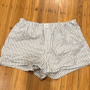 American Eagle Outfitters Striped Boxers - White and Black